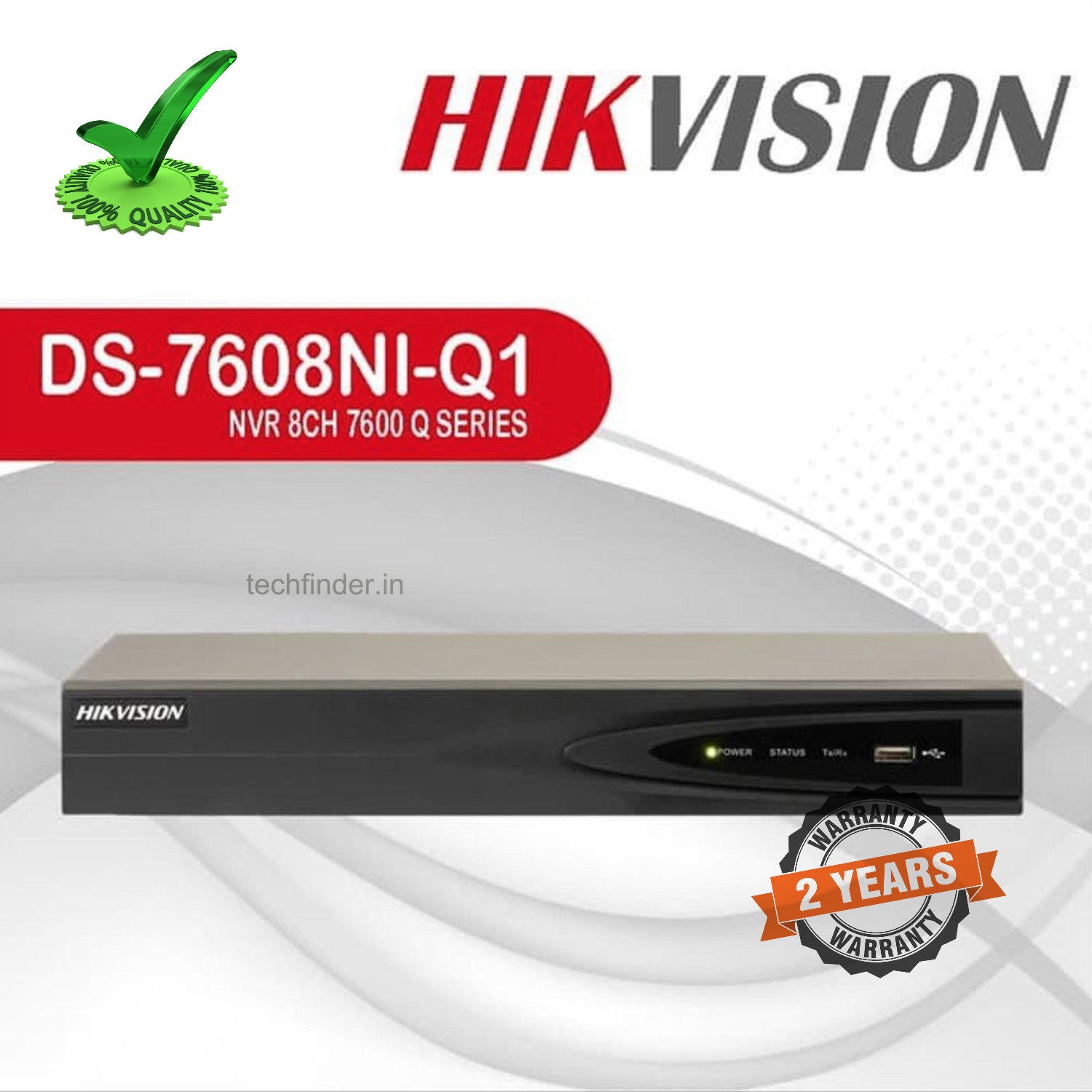 Hikvision DS-7608NI-Q1 Series 8ch 4k Nvr Hikvision DS-7608NI-Q1 Series 8ch 4k Nvr
